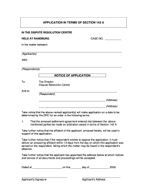 Mibco Randburg  Form