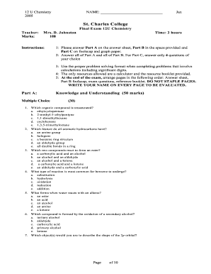 Nelson Chemistry 12 Solutions PDF  Form