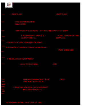 Usav Medical Release Form