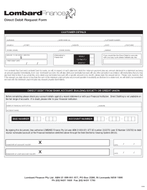 Agreement Payment  Form