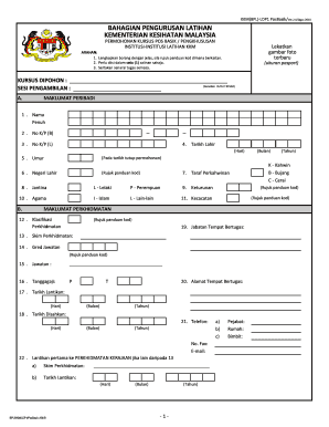 Tawaran Pos Basik Kkm  Form