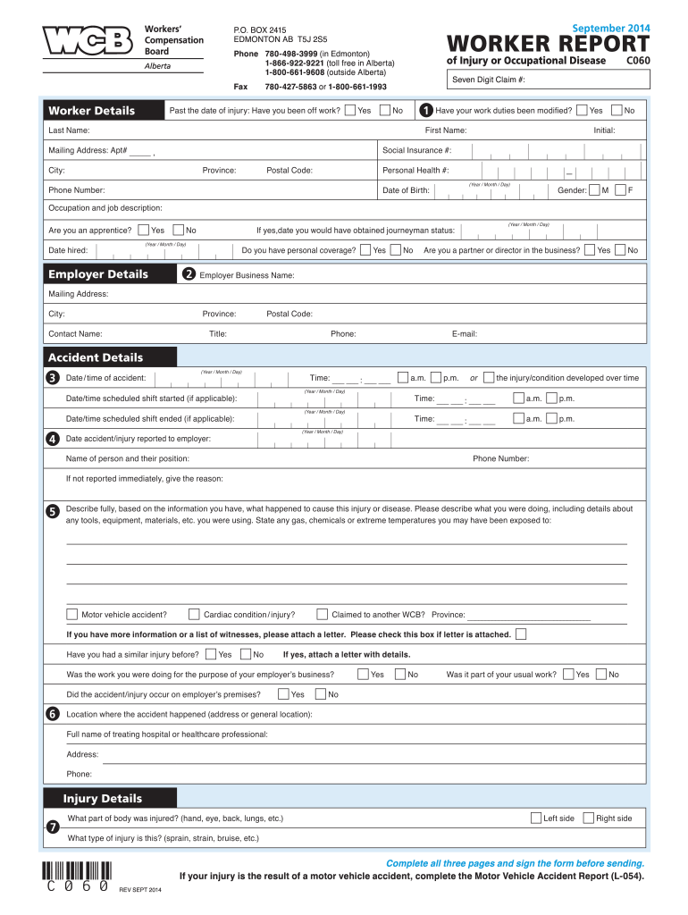  C060  Form 2014