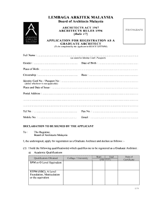 Lam Part 2 Registration  Form