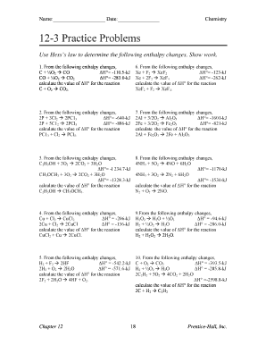 12 3 Practice Problems  Form