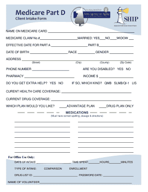 To See or Print the Intake Form Eastalabamaaging