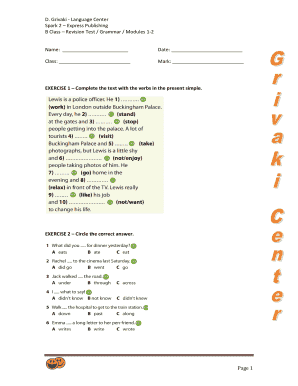 Spark 2 Express Publishing  Form