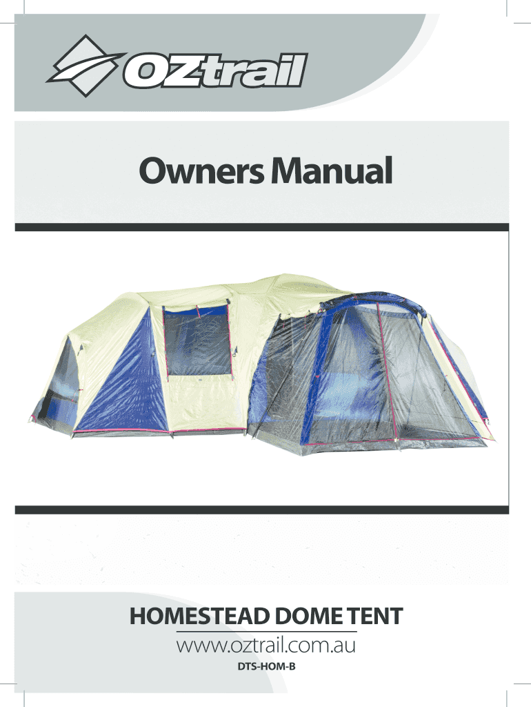 Oztrail Sportiva Homestead Tent  Form