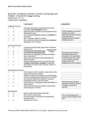  Textbook Analysis PDF 2010