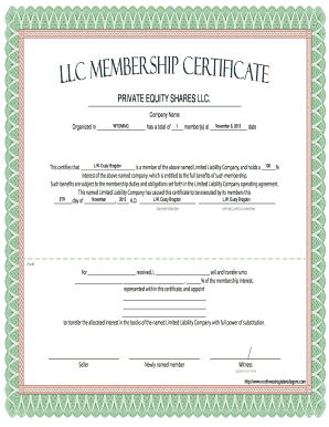 Company Name Organized in Has a Total of Members at Date  Form