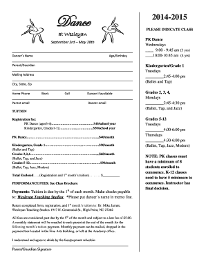 Dance Communitywesedorg Community Wesed  Form