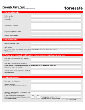 Cpp Fonesafe  Form