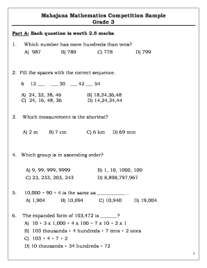 Mahajana Contest  Form