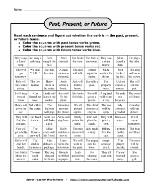 verb tenses fill out and sign printable pdf template signnow