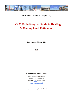 Pdhonline Course PDF  Form