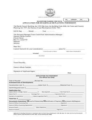 Ksac Building Application Form