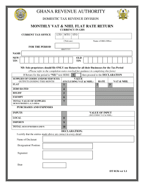Sample Vat Invoice Ghana  Form