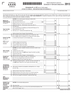 Alabama 40a Tax Form Printable