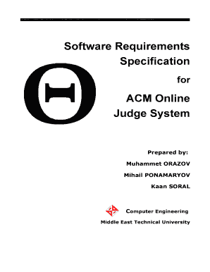 Software Requirements Specification for ACM Online Judge System Ceng Metu Edu  Form