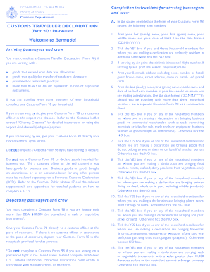 Honduras Customs Form Online