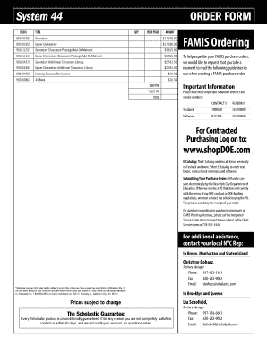 System 44 Book List  Form