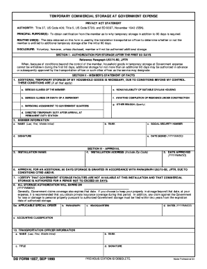 Dd Form 1857