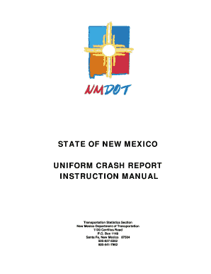 Albuquerque Traffic Accident Report  Form