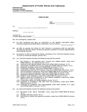 Dpwh Downloadable Forms