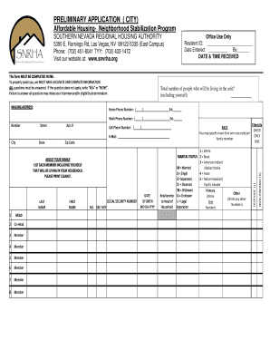 Snrha Forms