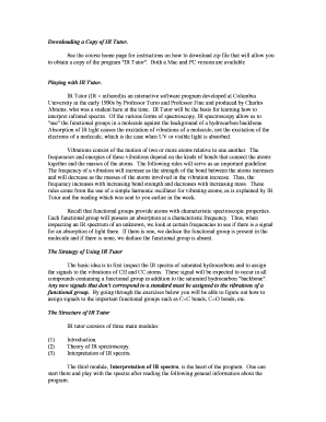 Ir Tutor  Form