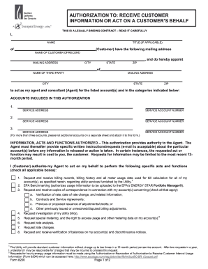  Socalgas Change of Address Form 2013-2024