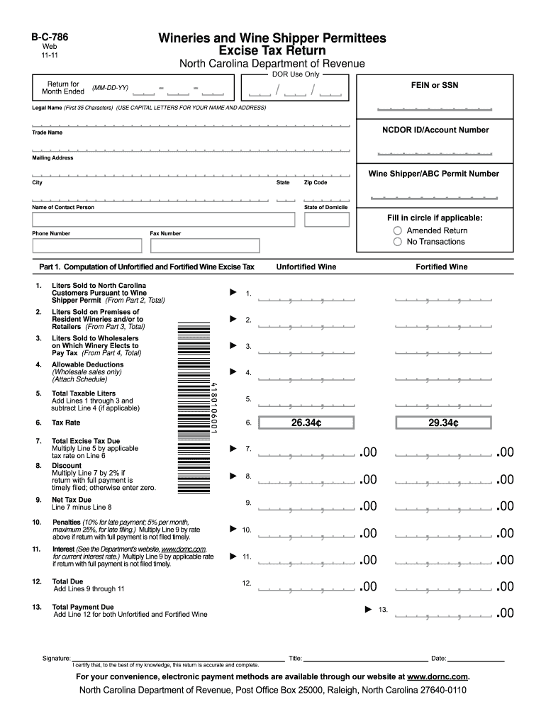 B C 786  Form