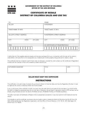 Otr 368  Form