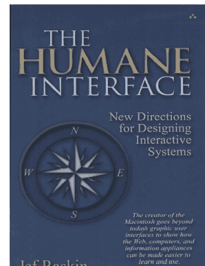 The Humane Interface PDF  Form