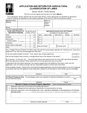  Application Agricultural Classification 2000