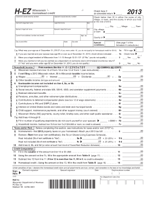 Homestead Credit  Form