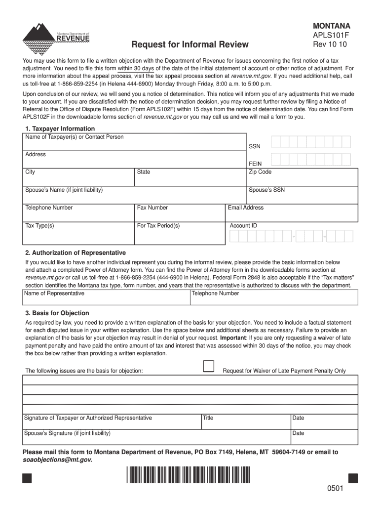  Form Apls101f 2017