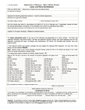 T 129 Form