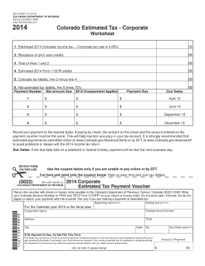 Colorado Form 112