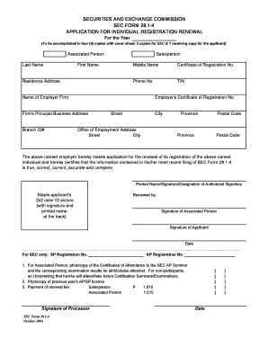 Sample of Sec Registration  Form