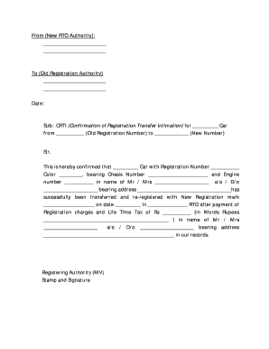 Crti Rto Form