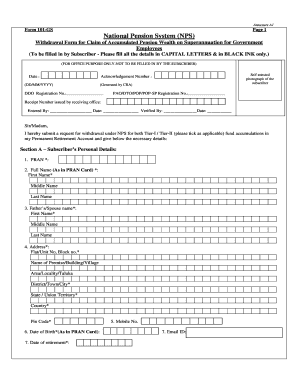 101 Gs Form