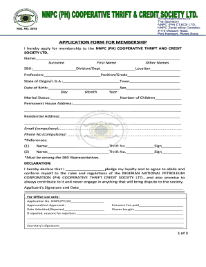 Nnpc Form