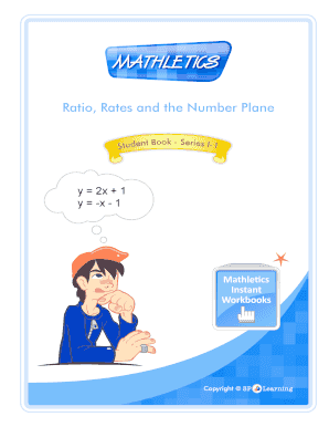Ratio, Rates and the Number Plane Student Book Series I1 Y 2x 1 Y X 1 Mathletics Instant Workbooks Copyright Ratio, Rates and Th  Form
