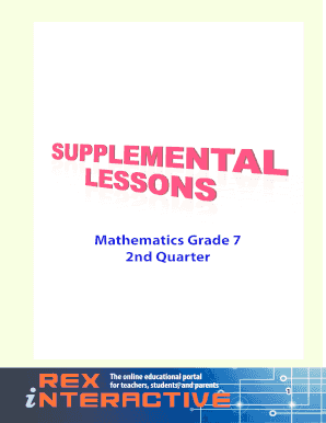 Supplemental Lesson Filipino Grade 7 2nd Quarter  Form