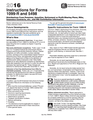 Instruction 1099 R Form - Fill Out and Sign Printable PDF Template | signNow