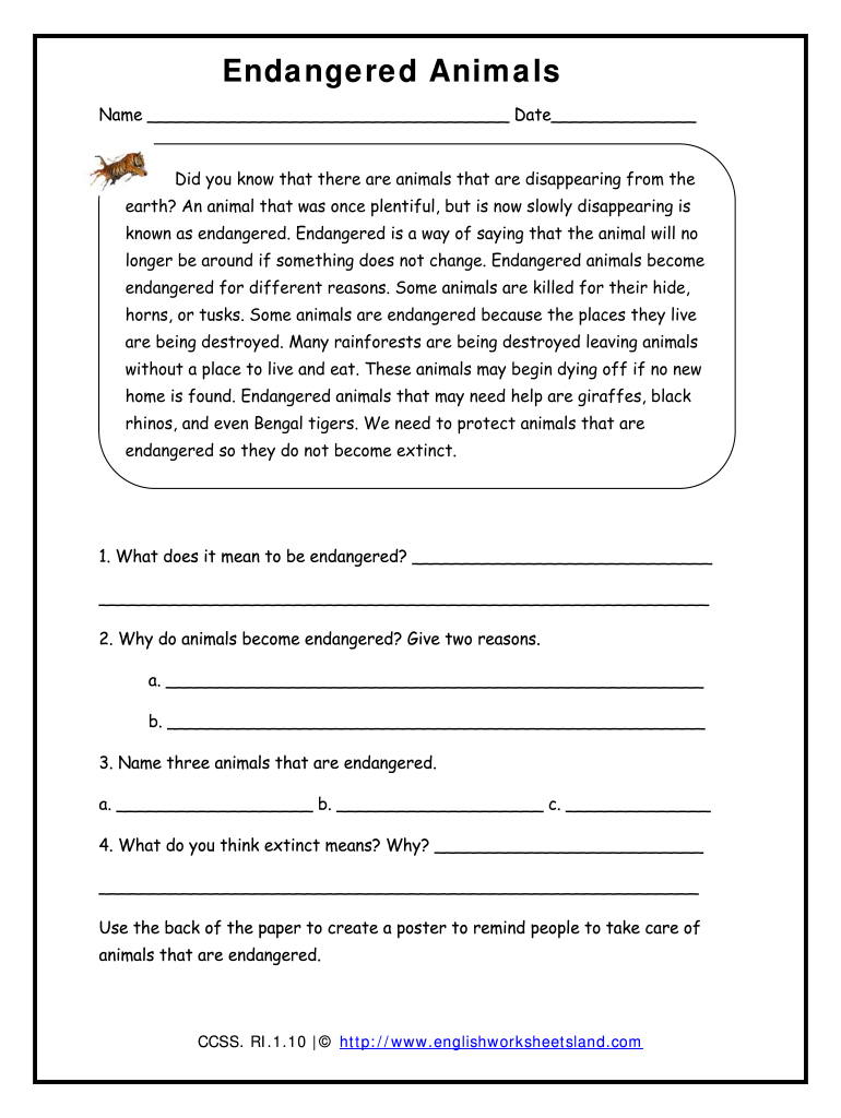 English Worksheets Land  Form