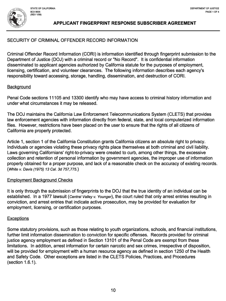 Bcii 9005  Form