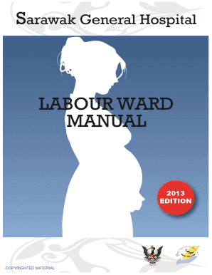 Sarawak Labour Ward Manual PDF  Form