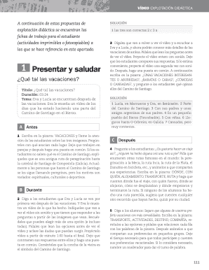 Nuevo Avance 1 PDF  Form