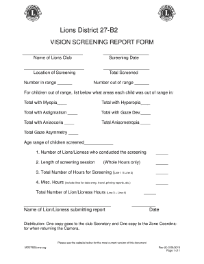 SPOT VISION SCREENING REPORT FORM Md27b2lions